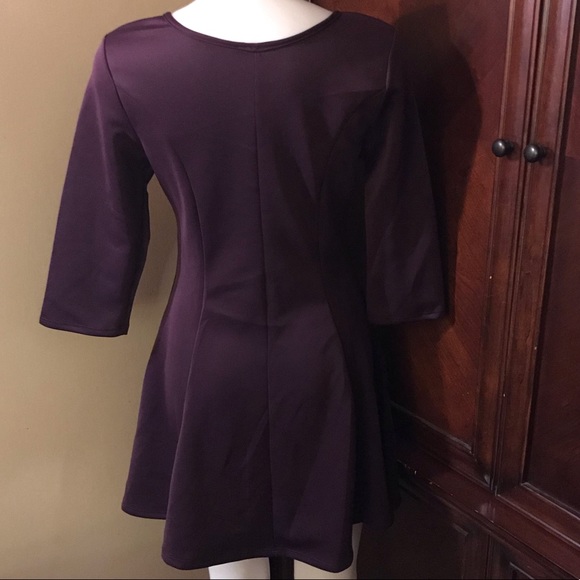 🆕 Urim Purple Long Sleeves Dress-Large - Picture 2 of 6